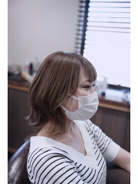 ルーム(ROOM) 【ROOM】伸ばしかけでも扱いやすい大人ナチュラルボブ