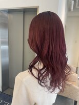 アヴァンスアンス 広島袋町店(AVANCE.ens)&nbsp;ワインレッドカラー