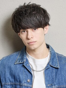 アンフィニー 銀座(ANFINI) 【銀座】大人気黒髪マッシュ　骨格カバー　頭の形カバー