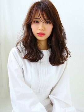 ソヨン 上挙母店(SOYON) 前髪あり くびれカット ショコラグレージュ