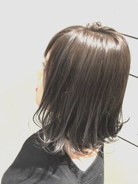 ヘアブランコブランコ 横浜(hair blanco_blanco) 似合わせカット/くびれヘア/デザインカラー/艶ボルドー[横浜駅]