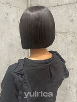ユルリカ 新宿店(yulrica)&nbsp;切りっぱなしボブ×黒髪_Hy20231005/新宿/似合わせカット