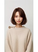 顎ラインボブ + レイヤーカット