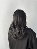 地毛風カラー×透明感グレーブラウン【ブリーチ要否】