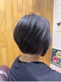 前下がりショートボブ