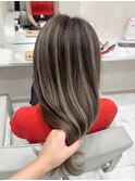 ベージュハイライト