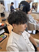 波巻きパーマ/緩めパーマ/マッシュ