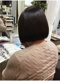【見附　今町】ミセスボブ　似合わせ　似合わせカラー