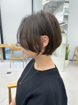 ビューナゴヤ 名駅(VIEW NAGOYA) 似合わせカット/ショートボブ/小顔ヘア/メルティカラー/くせ毛