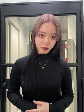 エルミタージュ(HERMITAGE) スモークピンク×ブラック