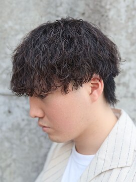 ハニー(HONEY) 波巻きスパイラルパーマ/波巻きパーマ/岡崎メンズパーマ