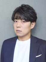 ビーダンディー(Bee dandy)&nbsp;ビジネスツーブロック フェザーパーマ シースルーバング