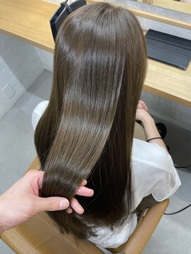 エマ 日吉(emma) 大人気オリーブベージュ＊しっとりツヤ×透明感カラー