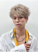 シースルーフェザーショート