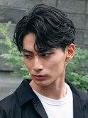 福岡天神メンズフェザーパーマフェザーショートスパイラルパーマ