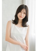 トッカ ヘアーラウンジ 日吉店(tocca)&nbsp;外ハネレイヤーミディ/【日吉】