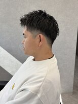 リオールバイニアウ(RE:ALL by Niau)&nbsp;刈り上げショートメンズショートツイストスパイラルパーマ群馬