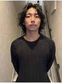 メンズカット×スパイラルパーマ