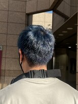 ヘアデザイン アクスト 西宮北口本店(HAIR DESIGN axt)&nbsp;ブルーカラー