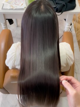 ロンド 銀座(Lond) ★Shina/黒髪ココアベージュ小顔レイヤー髪質改善縮毛矯正98