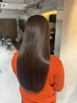 乾かすだけで艶髪になれます!