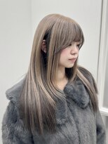トキ(toki) milktea beige × dark gray