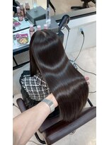 シェノン 梅田(CHAINON)&nbsp;梅田/クラゲヘアー/オリーブグレー/小顔/ココアベージュ