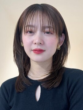 アイトーキョーエス 渋谷(AI TOKYO S) 小顔レイヤー/レイヤーミディアム/透明感カラー