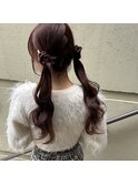 個性派ツインテール