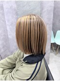 アンブレラカラー×ボブ