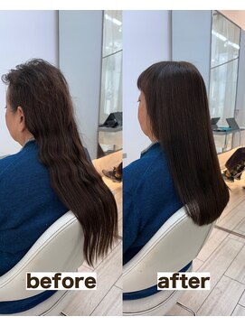 シゲ 自由が丘店(SHIGE) 白髪染めも髪質改善カラーでマイナス10歳40代50代グレイカラー