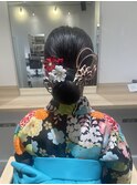 【BAR:ON】卒業式ヘアセット