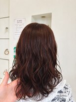 アブニールドール 大山台店&nbsp;パーマ×オレンジブラウン