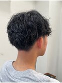 メンズパーマ!