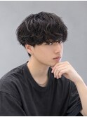 STYLE MENメンズカットダウンバング40%シャドウパーマ藤沢