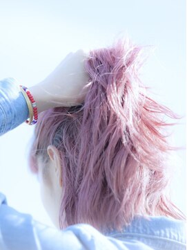 タンタントザクワフュール(Ten Tante the coiffure) ピンクハイトーンカラー