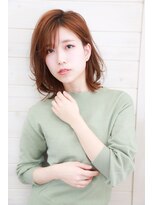 オーシャン(Ocean)&nbsp;OCEAN Hair&Life]大人かわいい☆ふわミディ☆ナチュラルボブ☆
