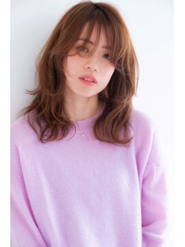 ズッソ アヴェダ 熊本店(ZUSSO AVEDA) ミディアムレイヤースタイル