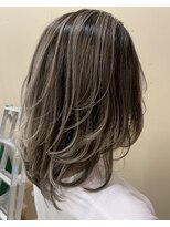 アース 石巻店(HAIR&MAKE EARTH)&nbsp;ハイライトバレイヤージュカラー