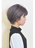 【ROOF用賀店】大人ショート/パープルアッシュ#トリートメント