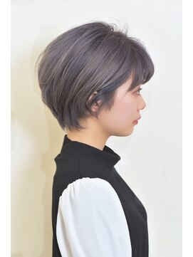 ルーフ 用賀(ROOF) 【ROOF用賀店】大人ショート/パープルアッシュ#トリートメント