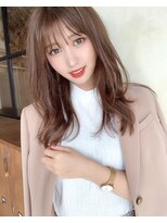 アリスバイアフロート 自由が丘(ALICe by AFLOAT)&nbsp;クアンクシースルー（エアリーミディ黒髪ホワイトアッシュ）