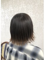 ビューティーサロン コマ(koma)&nbsp;外ハネボブ×コントラストカラー