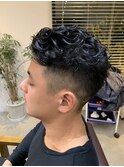 スラムダンク宮城リョータ風パーマ