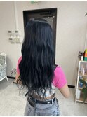 透明感抜群/ブルーブラック