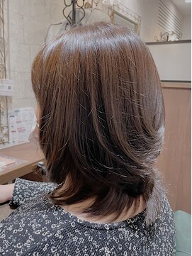 ルームヘア 経堂店(Room hair) ボブ/グレージュ/大人女性/レイヤー/ショート[経堂]