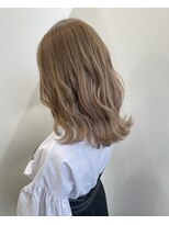 ヘアーデザインフアリ(Hair design fuari) ミルクティーベージュ