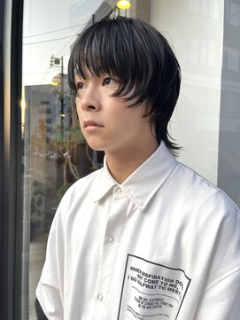 ヘアー アイス ルーチェ(HAIR ICI LUCE) ウルフカット　メンズウルフ　マッシュウルフ　/中西