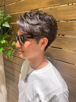 ヘアサロン フラット(hair salon flat) 20代30代40代ナチュラル束感ショート爽やかツーブロックマッシュ