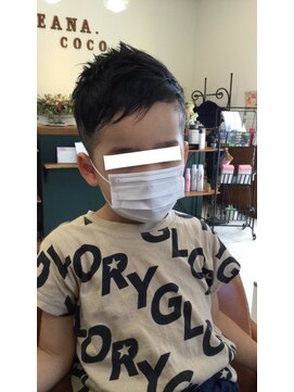 美容室 ティアナ ココ(TIEANA.COCO) キッズ無造作ヘアースタイル